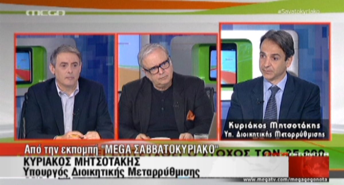 Μητσοτάκης για απολύσεις