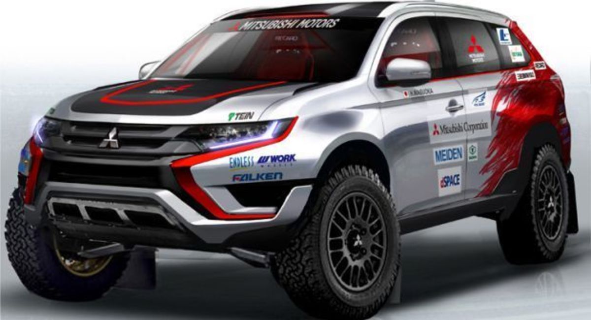 H Mitsubishi επιστρέφει στο Dakar με ένα υβριδικό Outlander