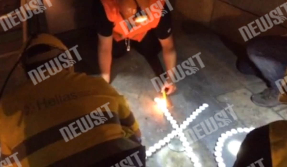 Διαμαρτυρία μεταλλωρύχων στη Μιχαλακοπούλου