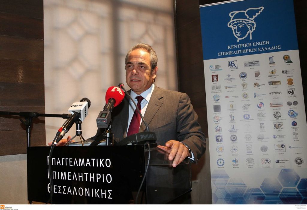 Αντίθετος σε ενδεχόμενη αύξηση εργοδοτικών εισφορών ο πρόεδρος του ΕΒΕΑ