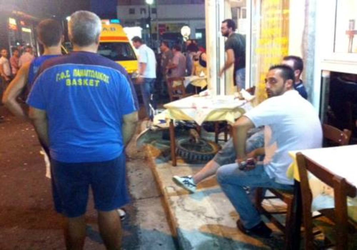 Μηχανή “προσγειώθηκε” σε ταβέρνα στο Αγρίνιο