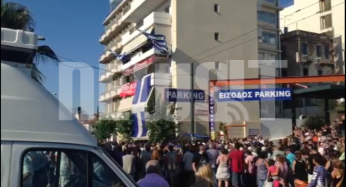 Ομιλία Μιχαλιάκου στο συσσίτιο