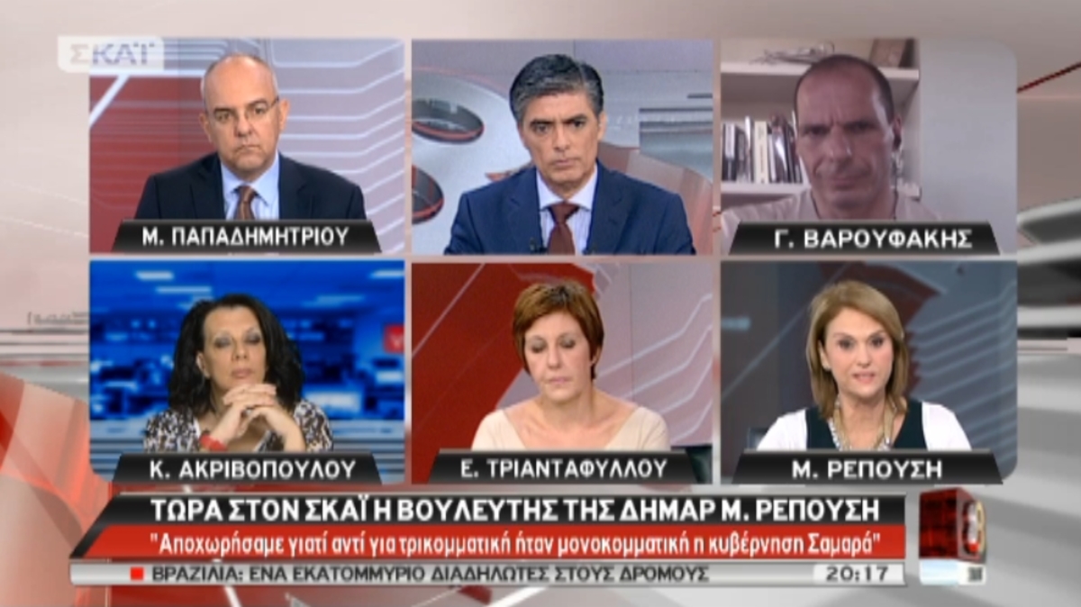 Ρεπούση στον ΣΚΑΙ: Θα συμφωνούσαμε για απολύσεις στην ΕΡΤ αν χρειαστεί