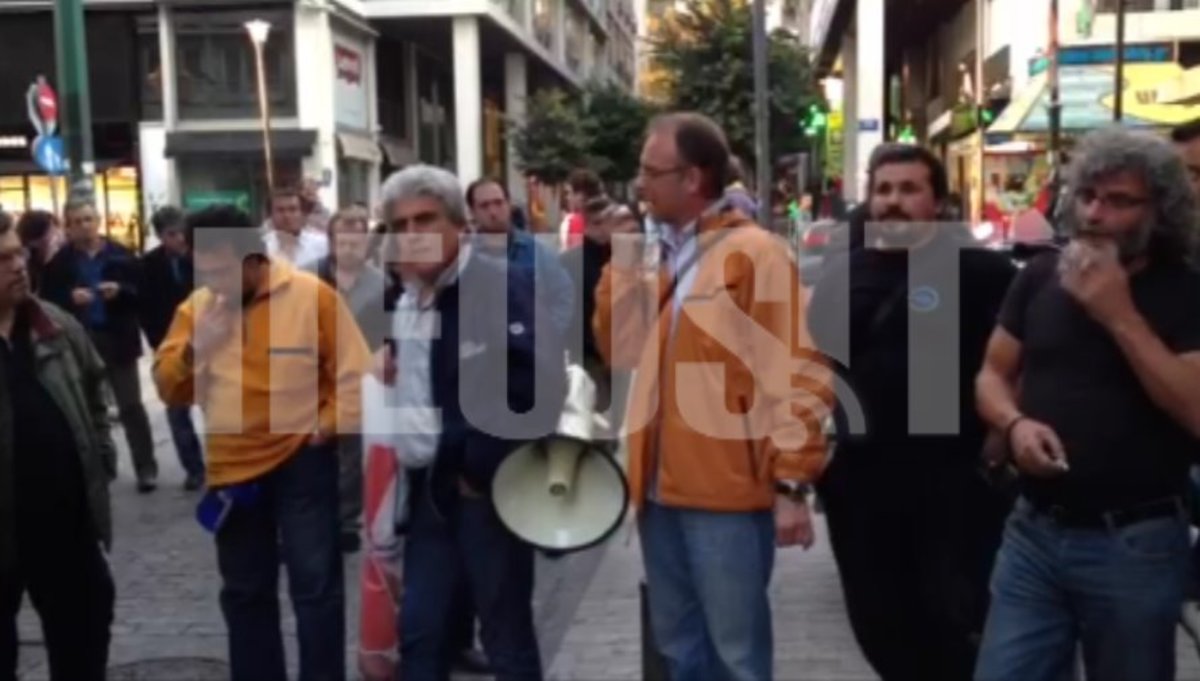 Διαμαρτυρία εργαζομένων στα ΜΜΜ