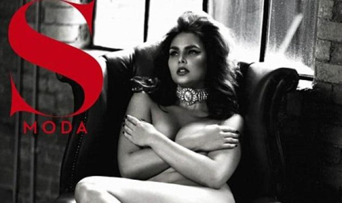 Το υπέρβαρο μονέλο Candice Huffine φωτογραφίζεται γυμνό για ισπανικό περιοδικό!