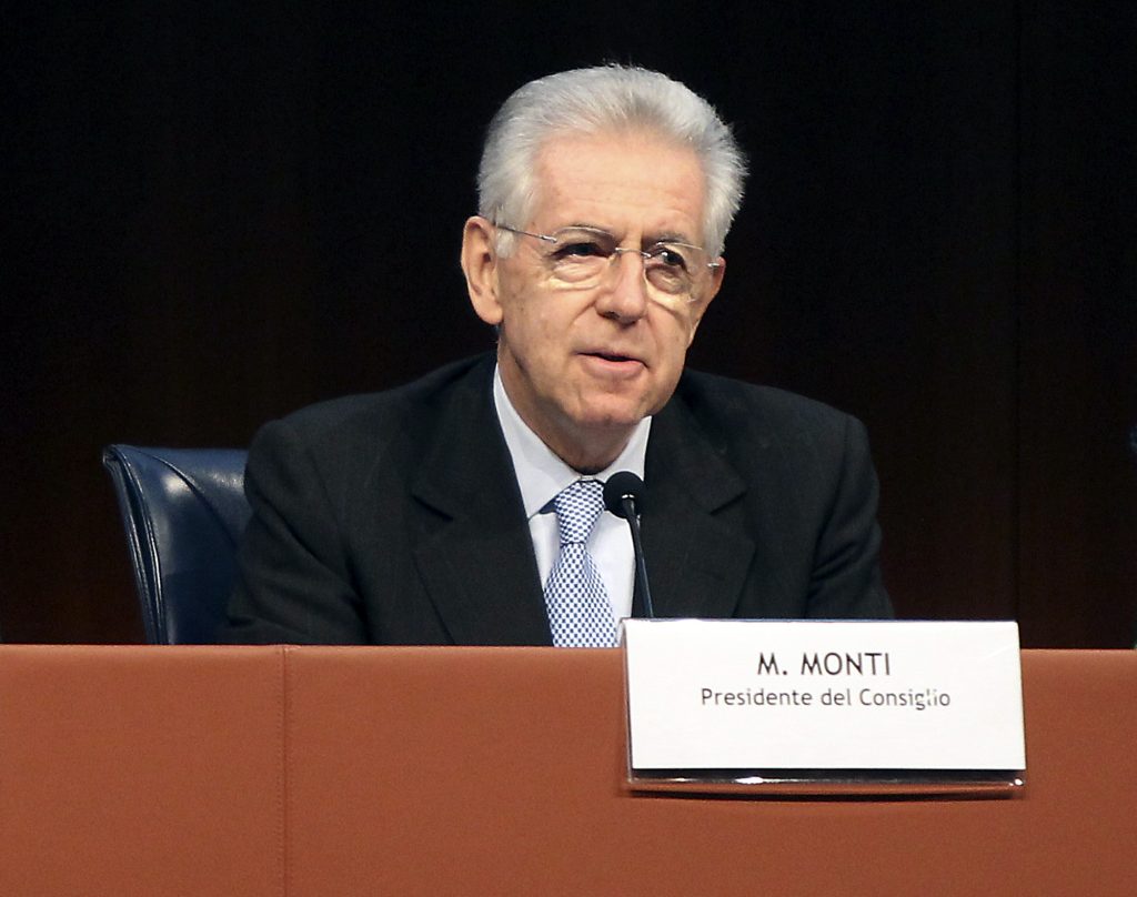 Μόντι: “Με την απόφαση Ντράγκι σώθηκε η Ιταλία και η Ευρώπη”