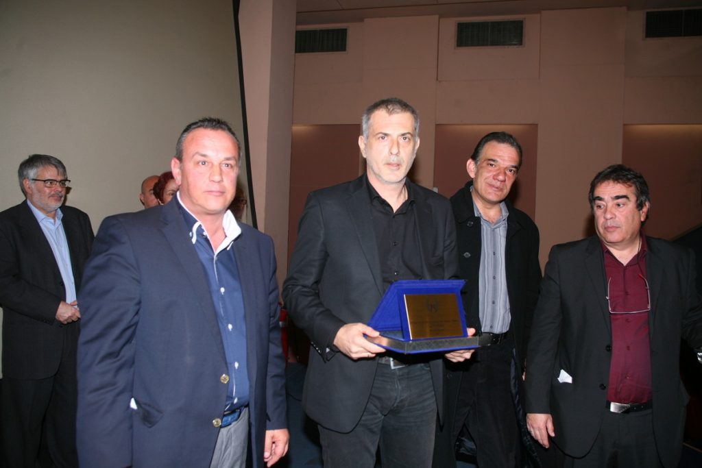 Ο Γιάννης Μώραλης στην κοπή της πίτας του Συλλόγου Εργαζομένων του Δήμου