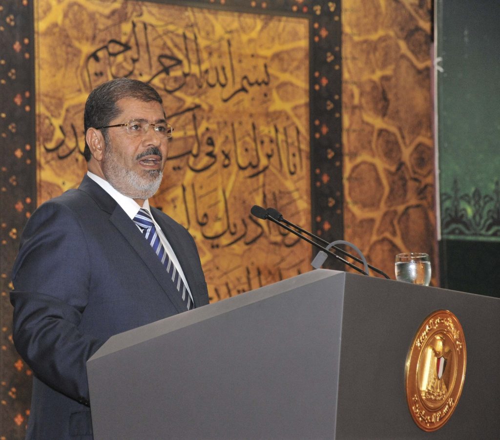 Ο Αιγύπτιος Πρόεδρος Μοχάμεντ Μόρσι. ΦΩΤΟ REUTERS