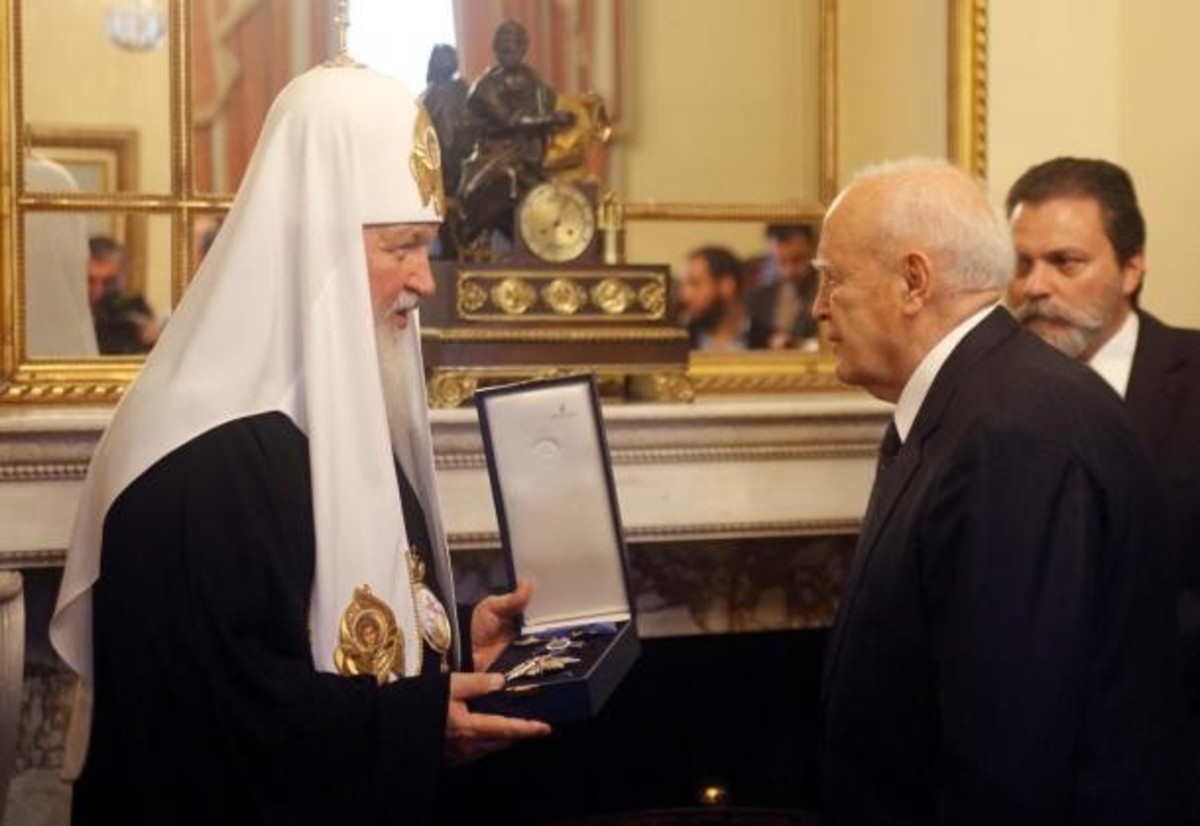Σε θερμό κλίμα οι συναντήσεις του Πατριάρχη Ρωσίας με Πρόεδρο και Πρωθυπουργό (ΦΩΤΟ)