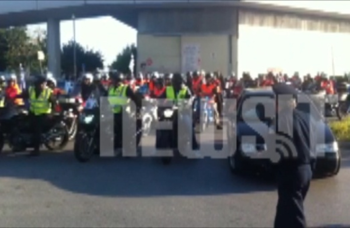 Πορεία αγανακτισμένων μοτοσυκλετιστών