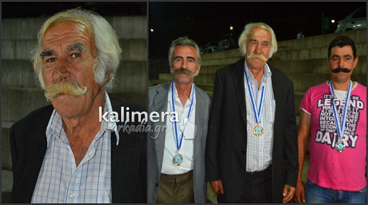 Αυτό είναι το πιο εντυπωσιακό μουστάκι στην Αρκαδία – ΒΙΝΤΕΟ