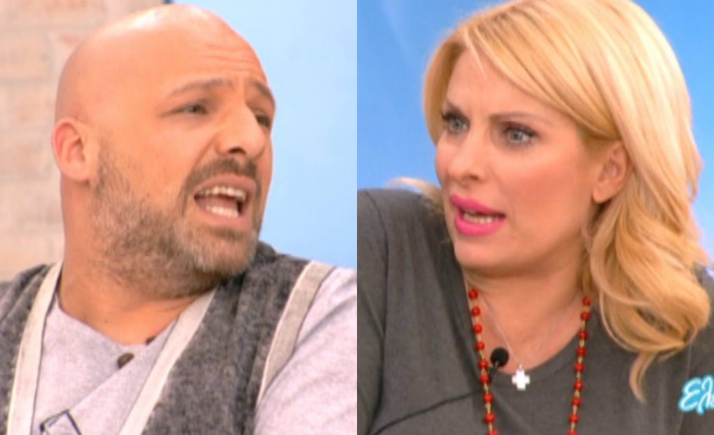 Ο Μουτσινάς αιφνιδίασε τη Μενεγάκη: «Γέννα το στο πλατό! Μην καθίσεις μία μέρα»!