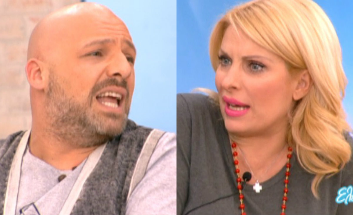 Ο Μουτσινάς αιφνιδίασε τη Μενεγάκη: «Γέννα το στο πλατό! Μην καθίσεις μία μέρα»!