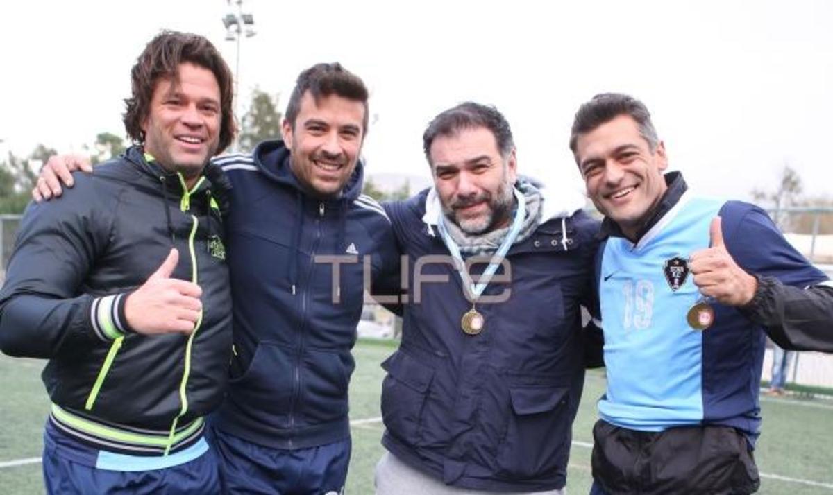 Επώνυμοι Έλληνες VS παλαίμαχων ποδοσφαιριστών… για καλό σκοπό!