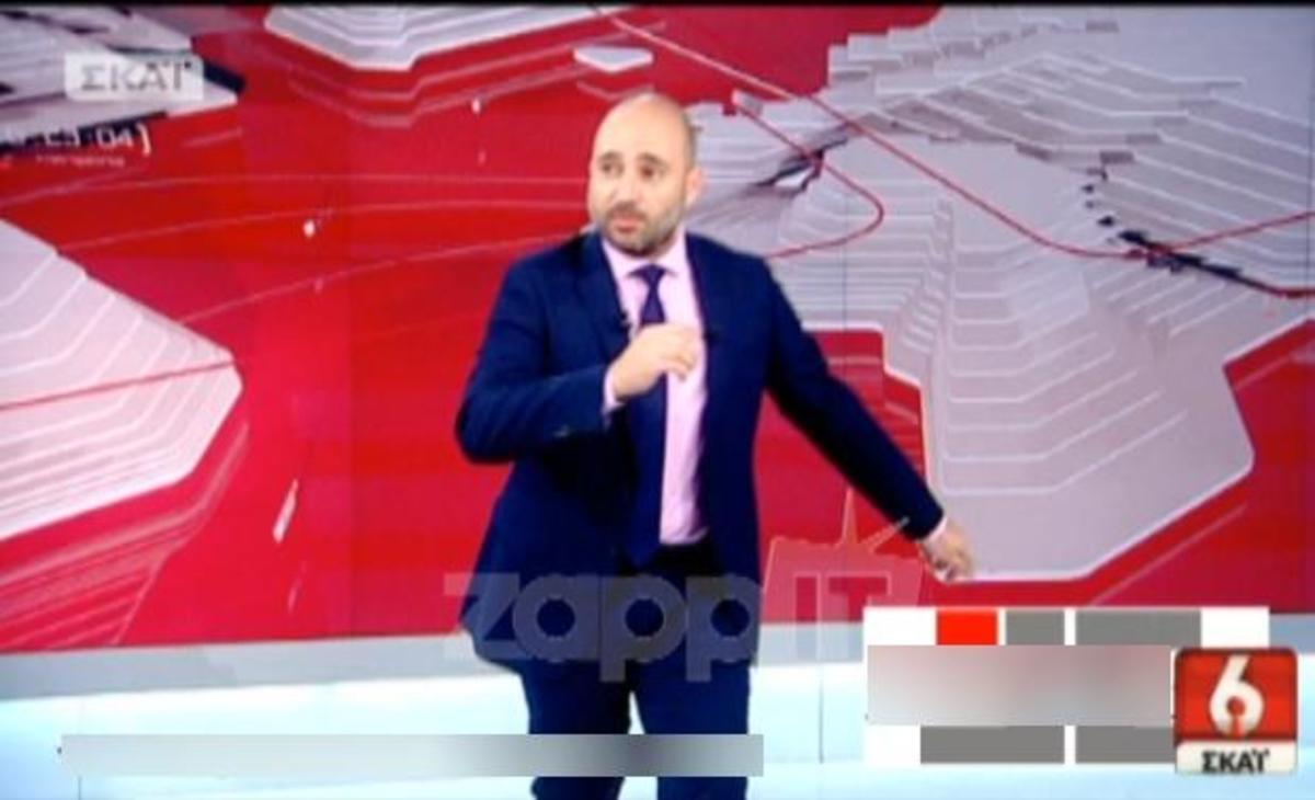 Ο Κωνσταντίνος Μπογδάνος έφυγε τρέχοντας από το στούντιο! Τι συνέβη στον παρουσιαστή;