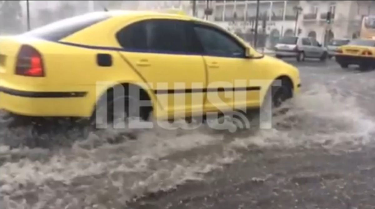 Μπουρίνι στην Άττικη