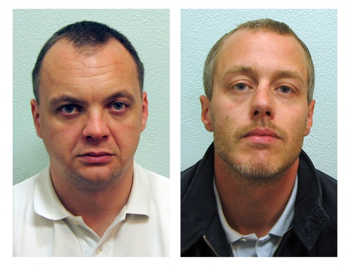 Οι δύο δράστες που καταδικάστηκαν πλέον σε ισόβια. ΦΩΤΟ REUTERS