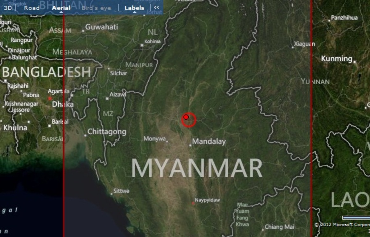 6,6 Ρίχτερ χτύπησαν τη Μιανμάρ – 13 οι νεκροί – 40 τραυματίες