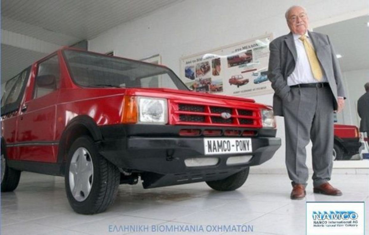 Με μηχανικά μέρη από Lada το ελληνικό αυτοκίνητο της Pony