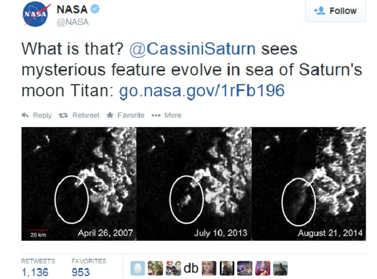 Ένα tweet της NASA άναψε φωτιές: Τί δείχνει η φωτογραφία-μυστήριο;