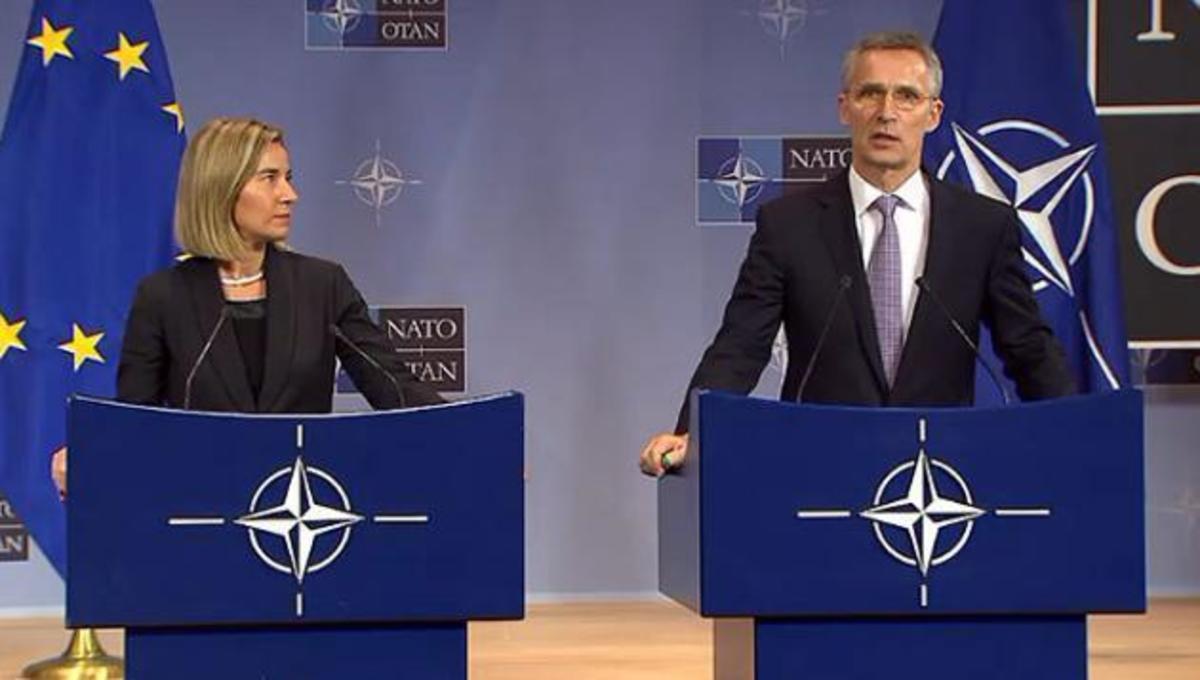 NATO: H λύση του Κυπριακού δεν αποτελεί προϋπόθεση για την συνεργασία με την ΕΕ