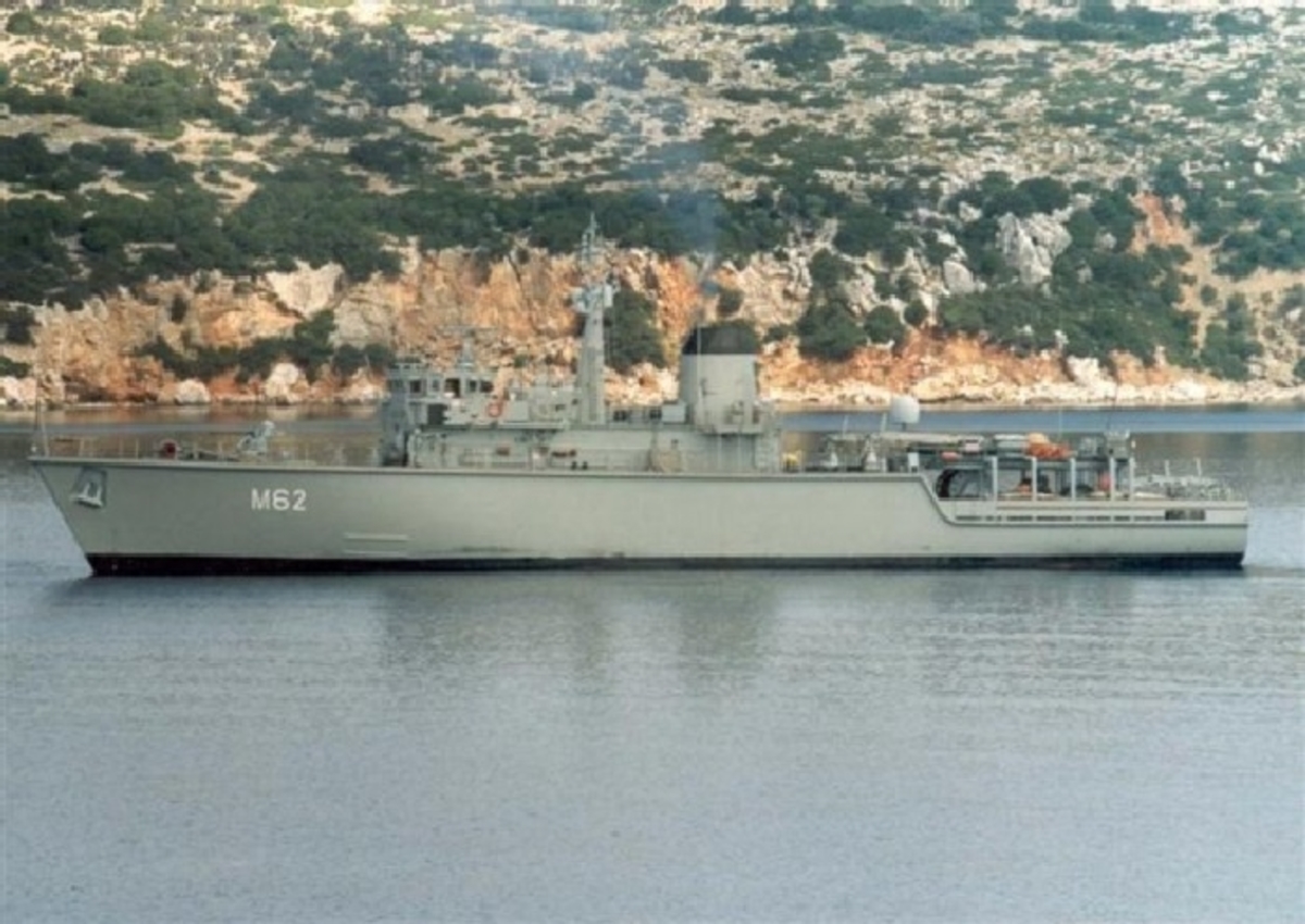 To ναρκοθηρευτικό Ευρώπη στη Μόνιμη Αντιναρκική Δύναμη του ΝΑΤΟ
