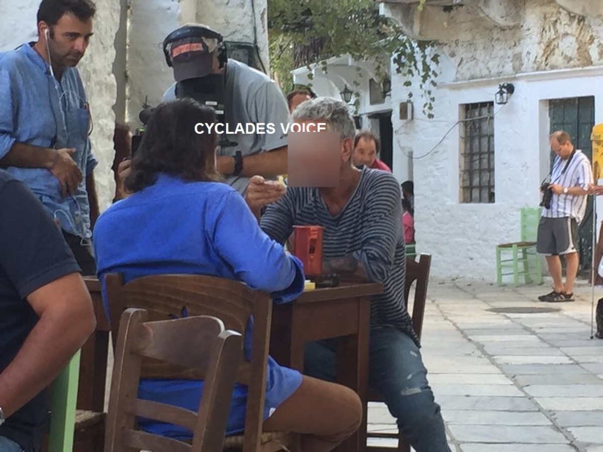 Ποιο διάσημο πρόσωπο δοκιμάζει την κουζίνα της Νάξου;