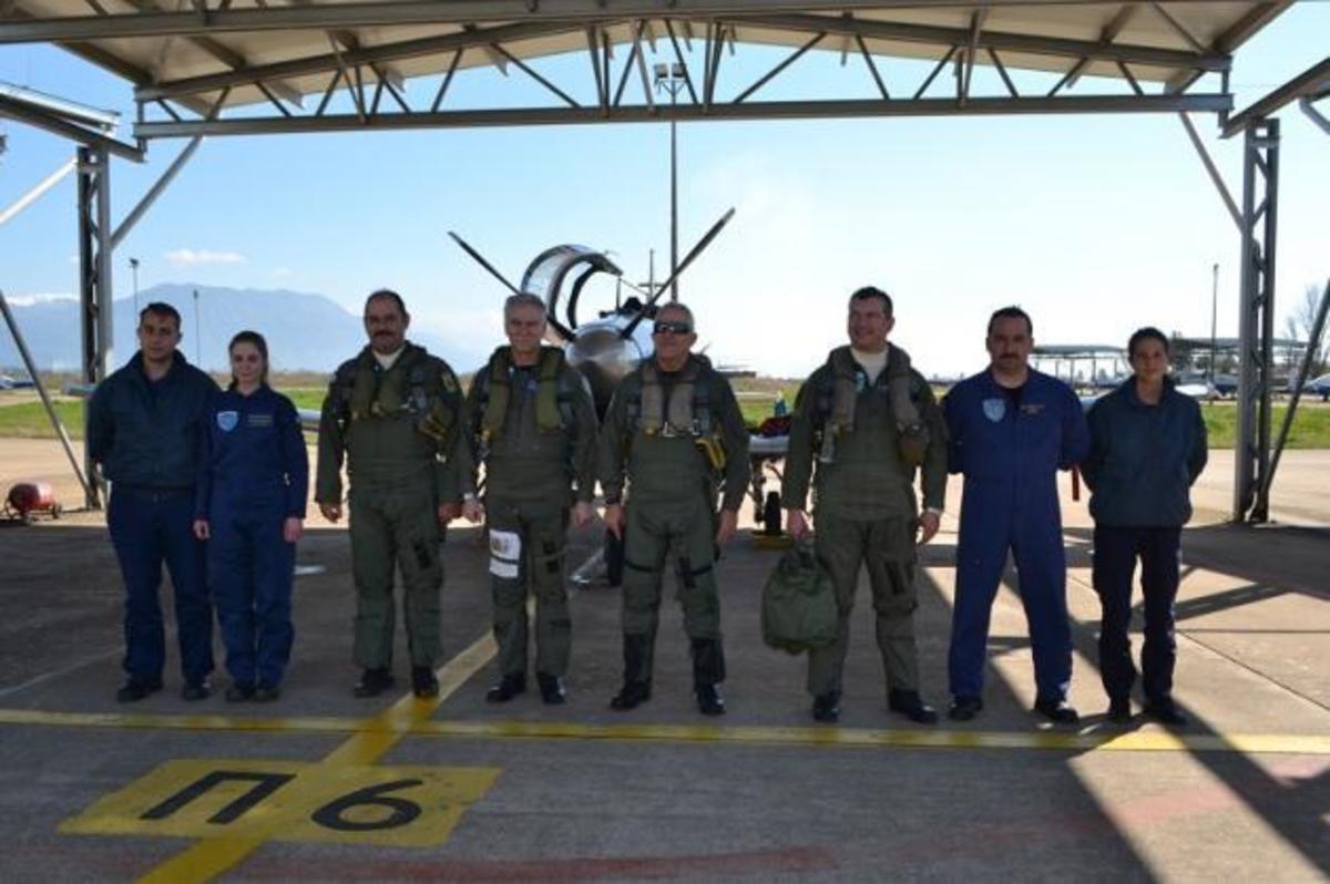 Ναύαρχος Αποστολάκης: «Οι πιλότοι της ΠΑ απολαμβάνουν παγκόσμιας αναγνώρισης»