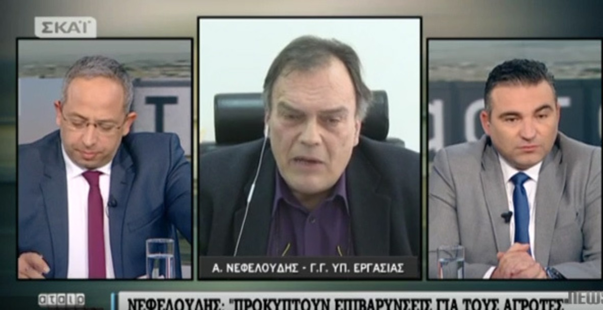 Νέα βόμβα Νεφελούδη: Οι αγρότες προτιμούν να βλέπουν τον Μιχαλολιάκο από τον πρωθυπουργό!
