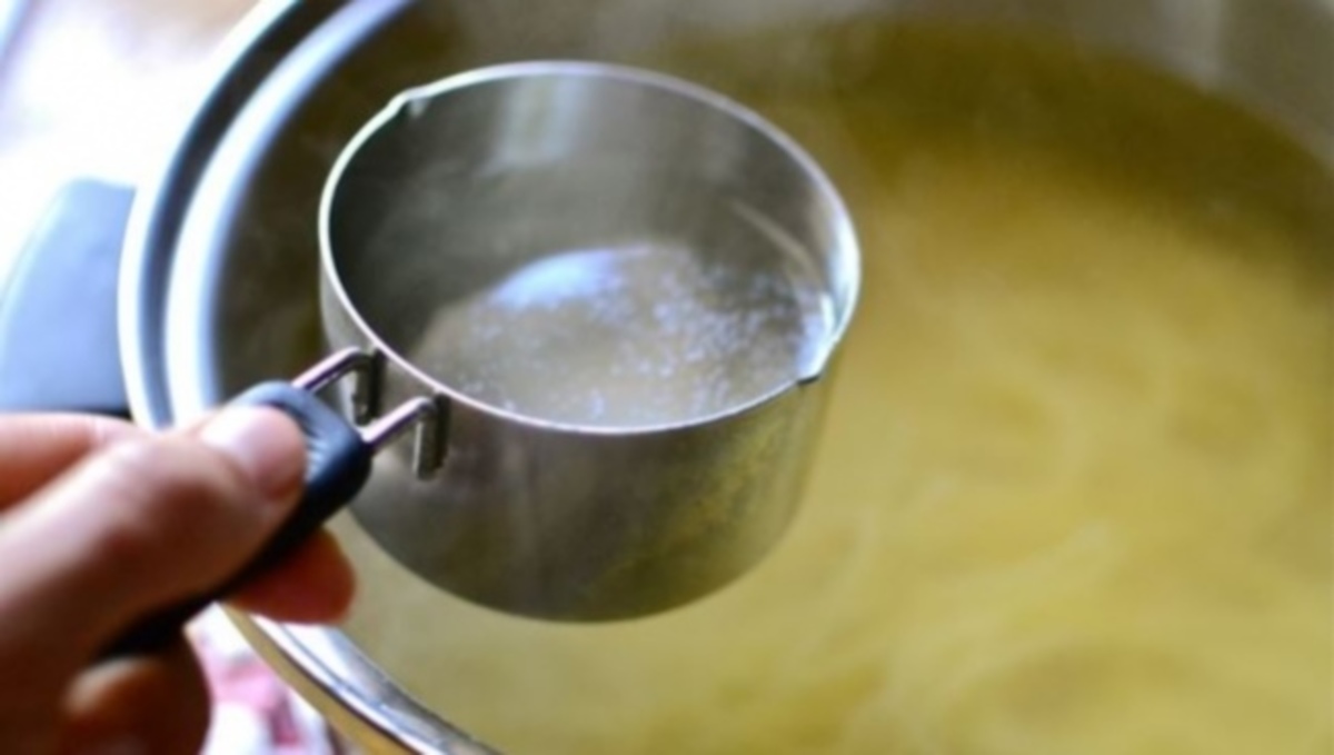 Το καλύτερο από τα βραστά μακαρόνια είναι το…νερό