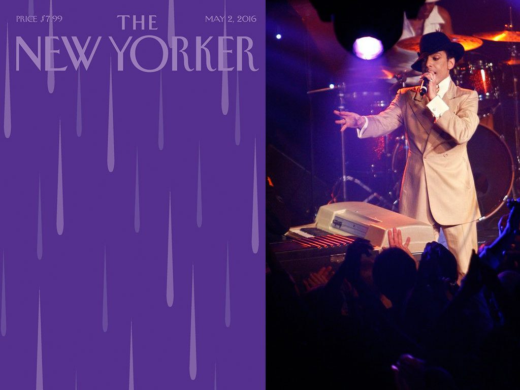 Ο New Yorker αποχαιρετά τον Prince με ένα συγκινητικό πρωτοσέλιδο