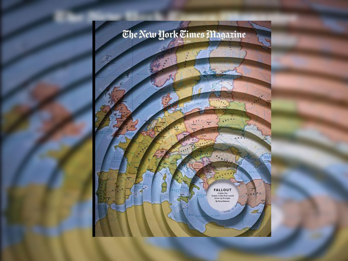 Το εκπληκτικό εξώφυλλο του New York Times Magazine για την Ελλάδα