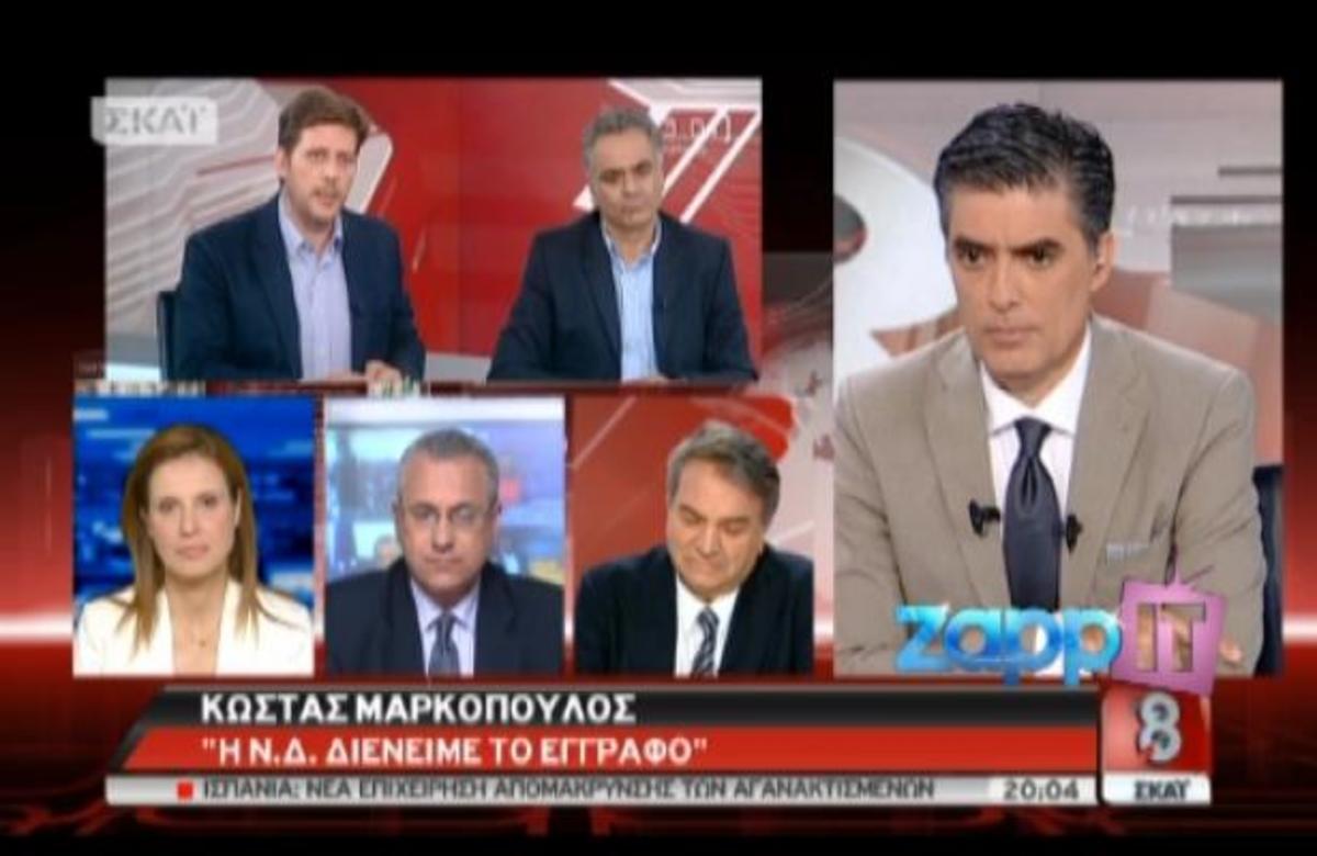 Όλες οι καταιγιστικές πολιτικές εξελίξεις στον ΣΚΑΙ με τον Ν. Ευαγγελάτο