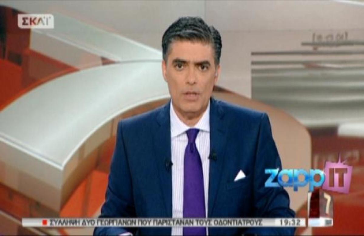 Ο Γ. Καρατζαφέρης στον ΣΚΑΙ με τον Ν. Ευαγγελάτο!