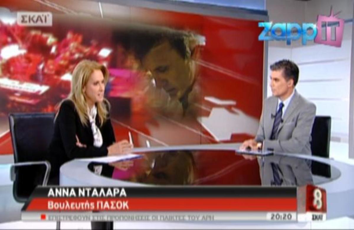 H Άννα Νταλάρα στο “ΣΚΑΙ στις 8” με το Νίκο Ευαγγελάτο!