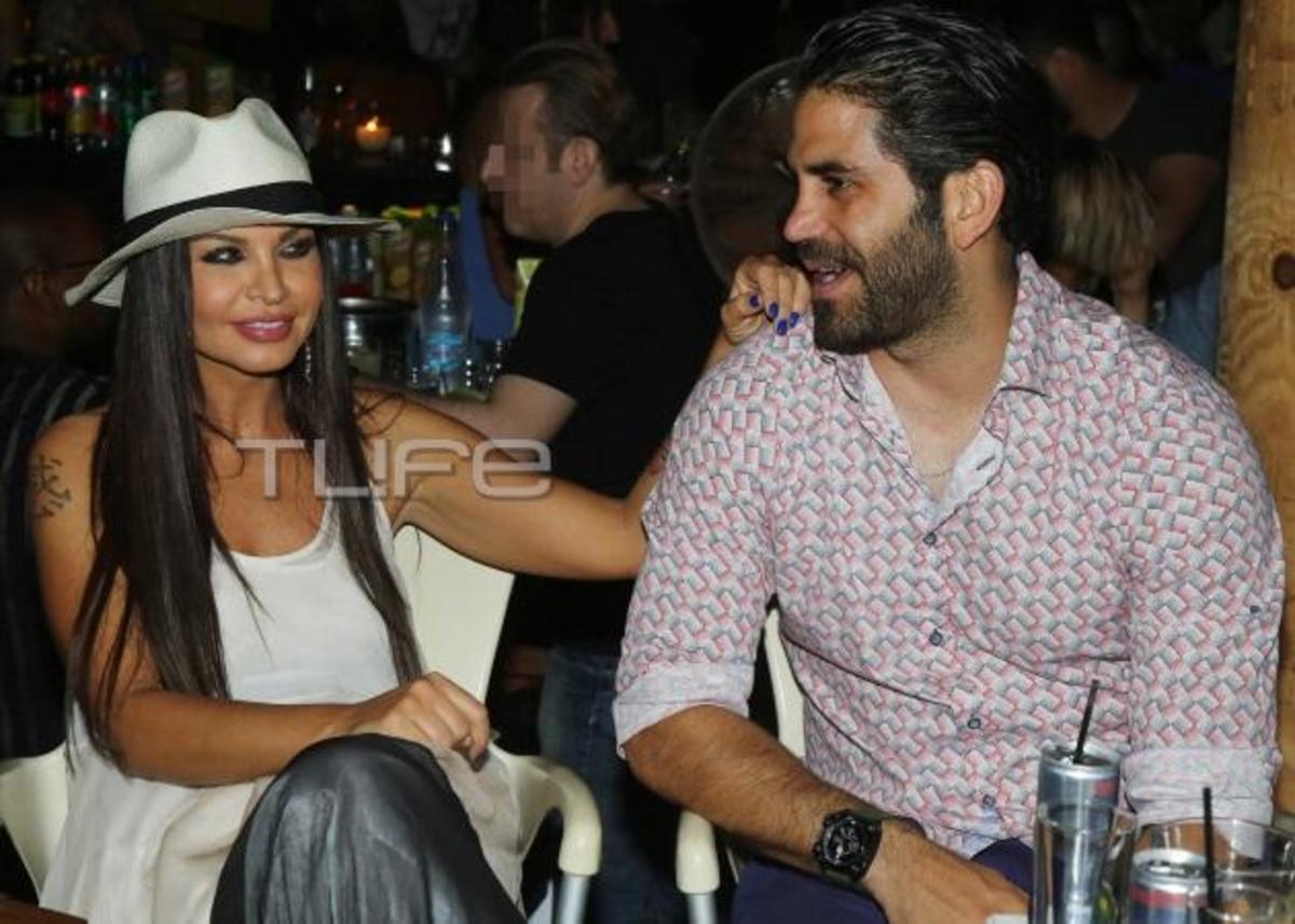 Νίνα Λοτσάρη: Τρυφερές στιγμές με τον σύντροφό της σε βραδινή έξοδο! Φωτογραφίες