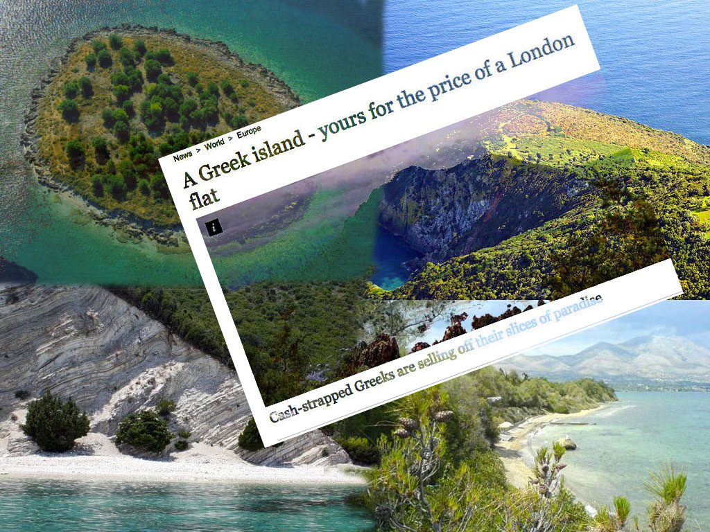 Independent: Αγοράστε ελληνικό νησί! Κάνει όσο ένα διαμέρισμα στο Λονδίνο