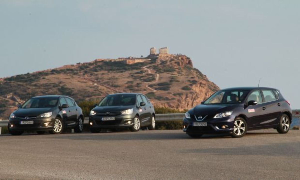 Το νέο Nissan Pulsar απέναντι στα δημοφιλή Citroën C4 και Opel Astra