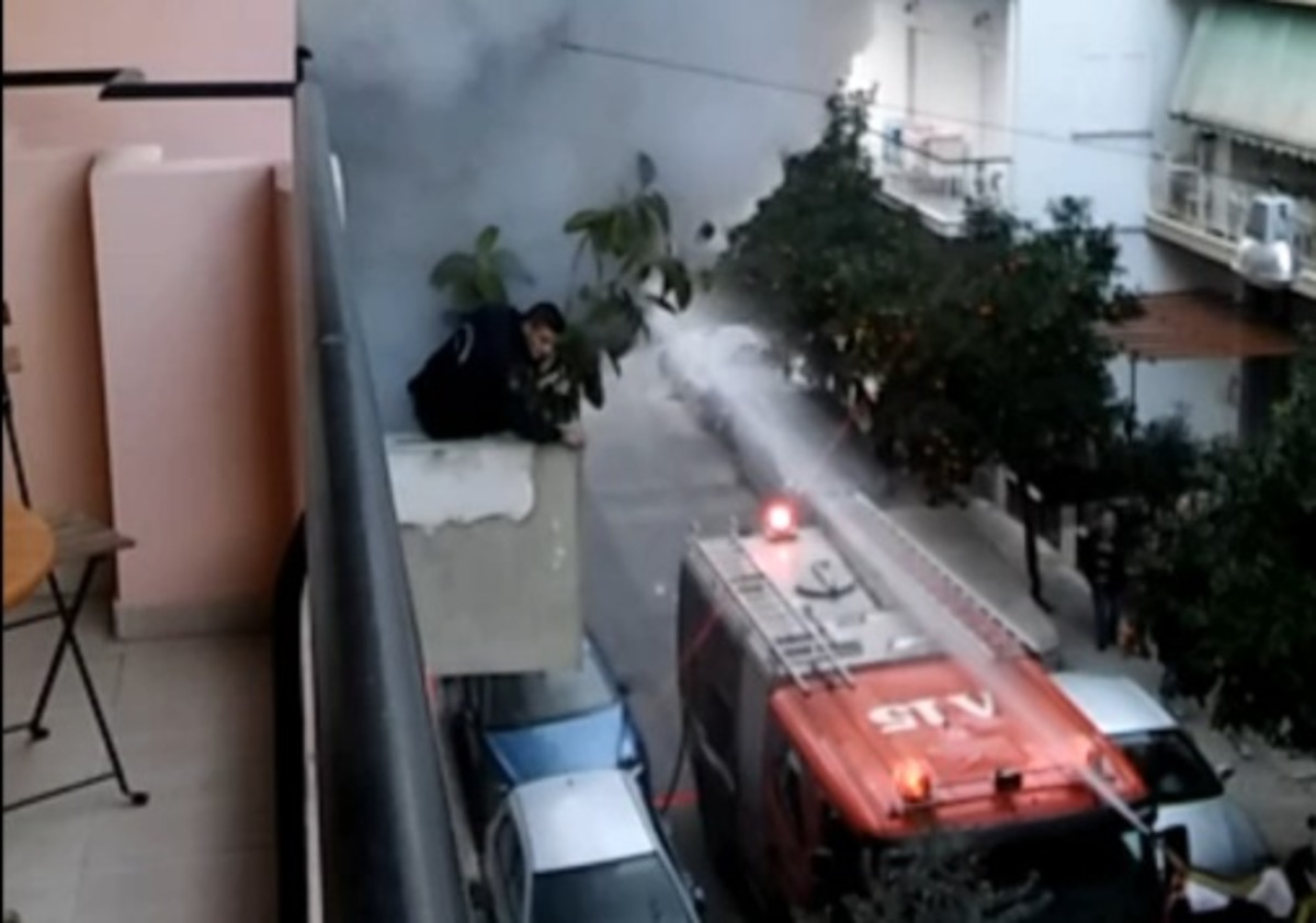 Ντοκουμέντο φωτιάς στου Ζωγράφου