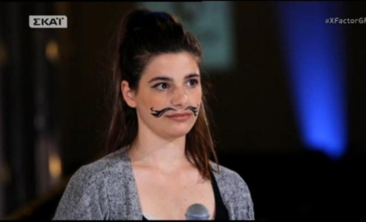 X Factor – Bootcamp: Μεγάλος προβληματισμός για την παίκτρια με το μουστάκι!