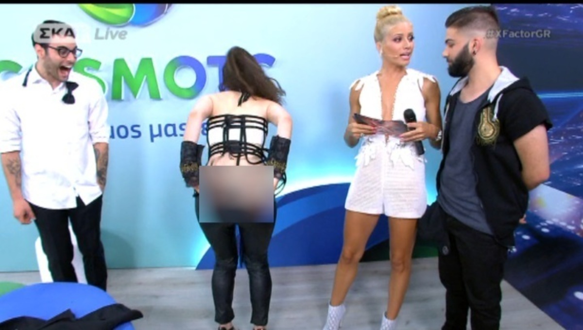 X Factor: Η Νωαίνα έδειξε τον κ@λο της στην κάμερα!