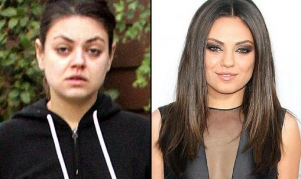 Σοκάρουν οι φωτογραφίες των celebrities χωρίς μακιγιάζ!