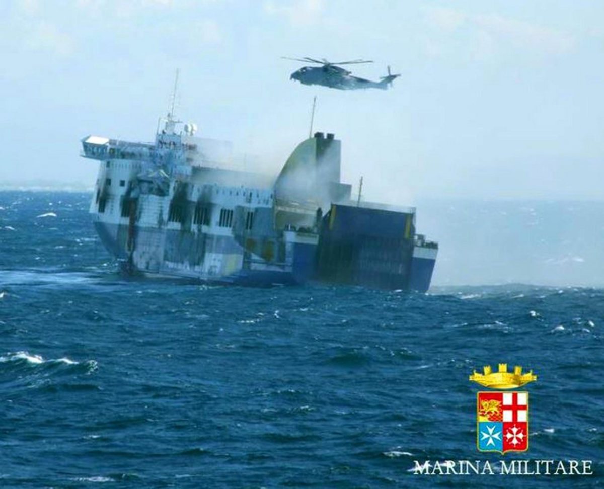 Φωτογραφία ANSA / ITALIAN COAST GUARD
