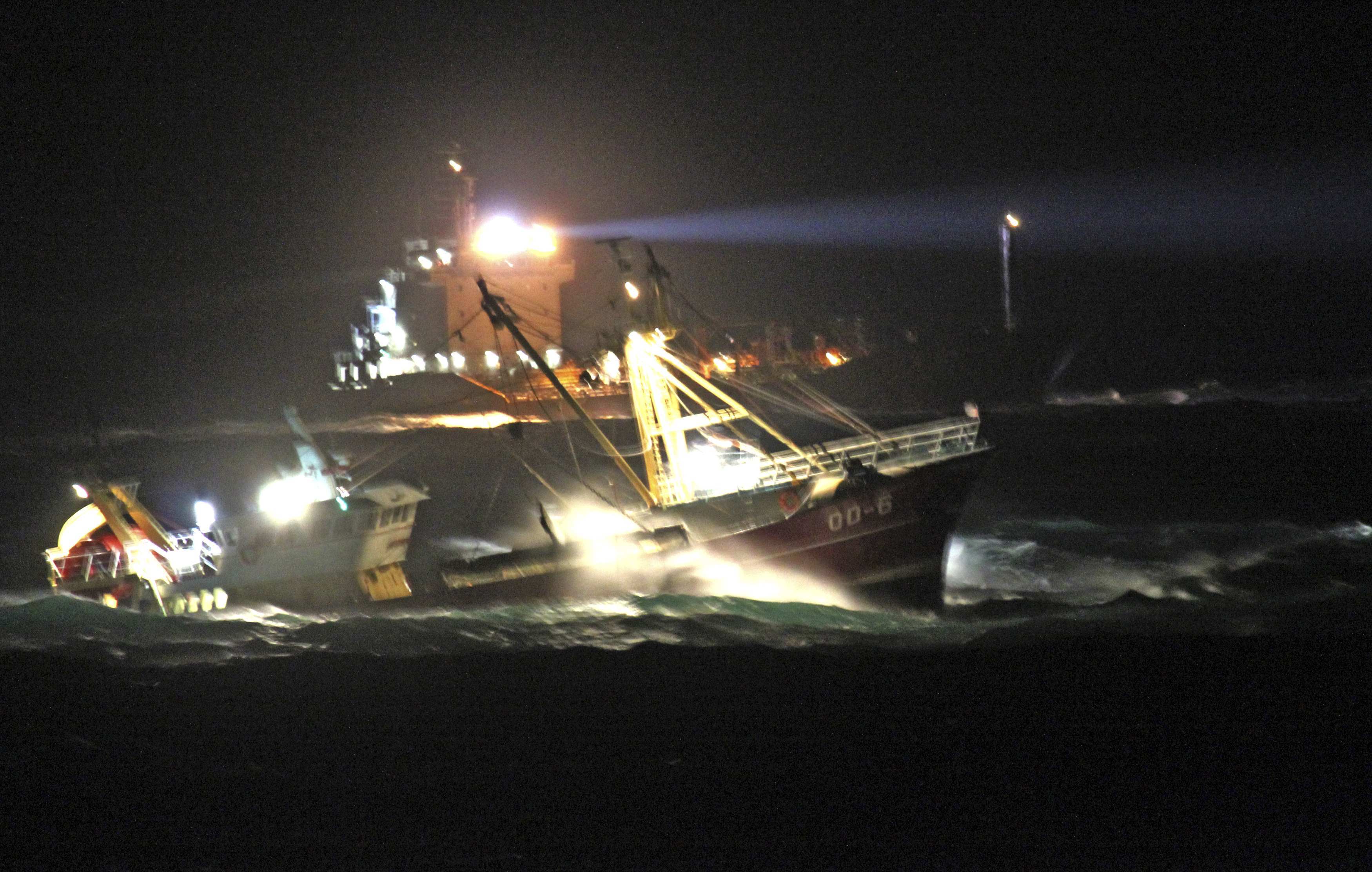 Ναυτικό δυστύχημα στη Βόρεια Θάλασσα με 4 νεκρούς και 7 αγνοούμενους