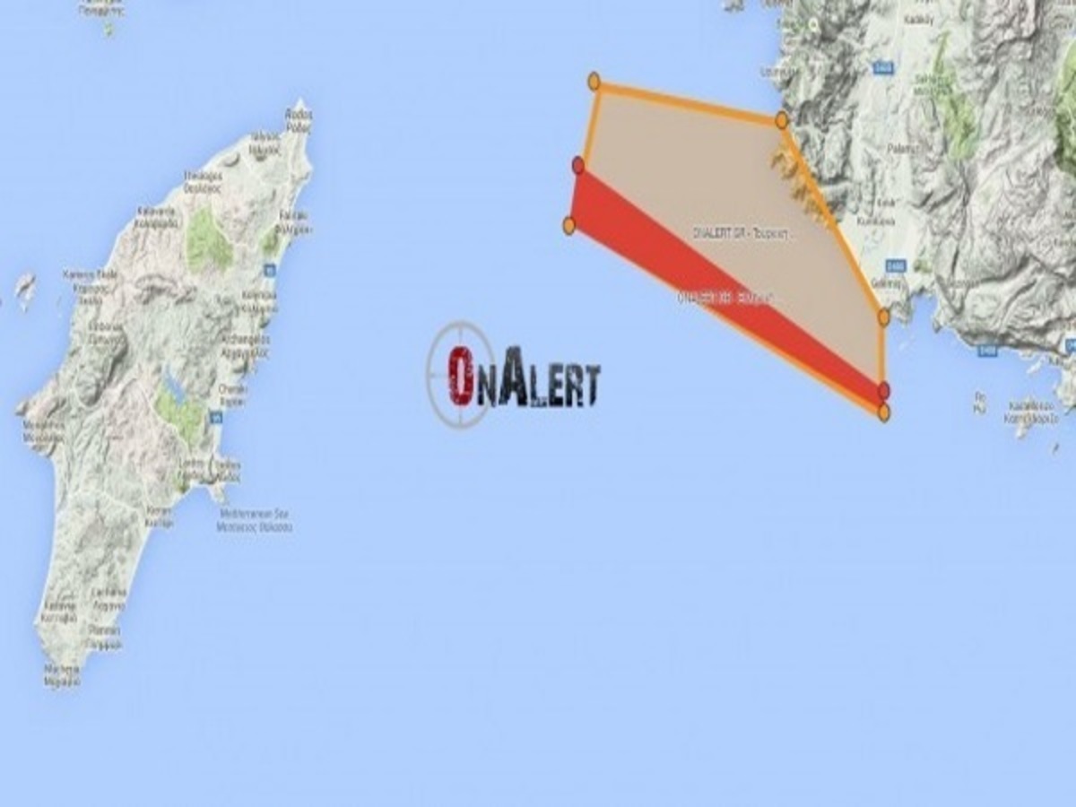 Η Τουρκία λέει τώρα ότι ελέγχει τον χώρο μεταξύ Ρόδου και Καστελλόριζου – ΧΑΡΤΗΣ