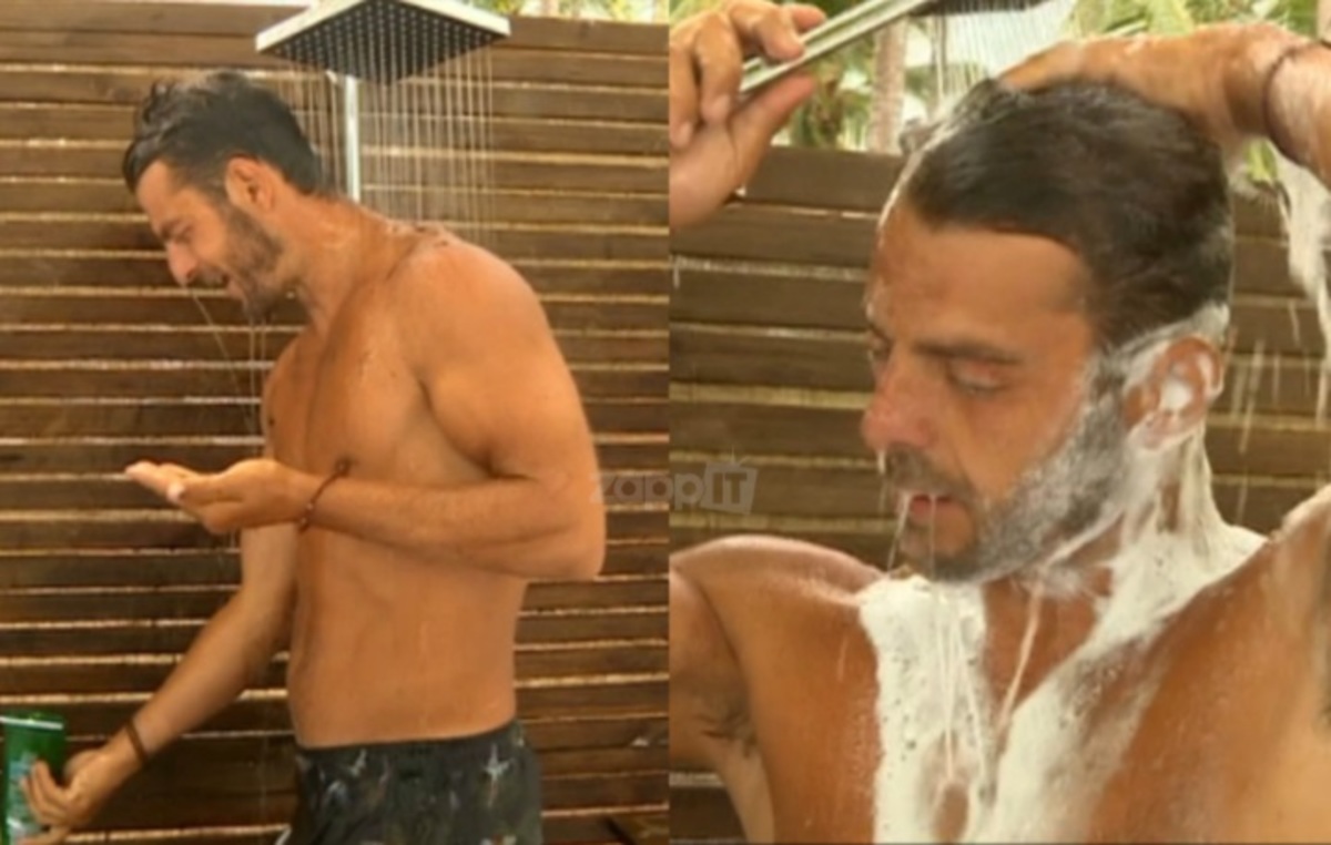 Survivor: Ο Γιώργος Αγγελόπουλος έκανε μπάνιο και “κατέρρευσε” ο γυναικείος πληθυσμός!