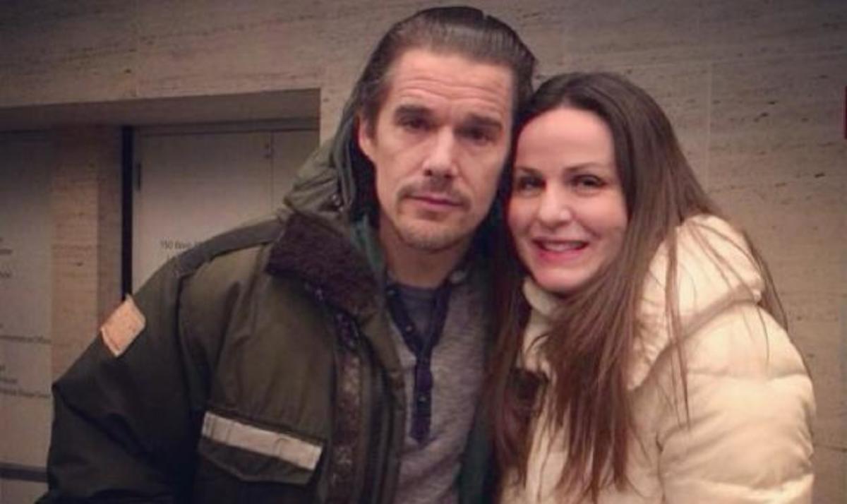 Ελληνίδα celebrity ταξίδεψε στη Νέα Υόρκη και συνάντησε τον E. Hawke!