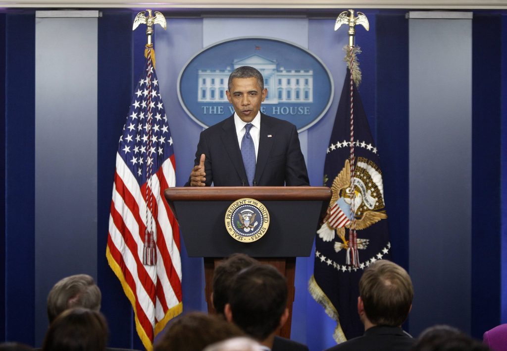 Ομπάμα: “Υπάρχει πρόοδος” ώστε οι ΗΠΑ να μην πέσουν στο δημοσιονομικό γκρεμό