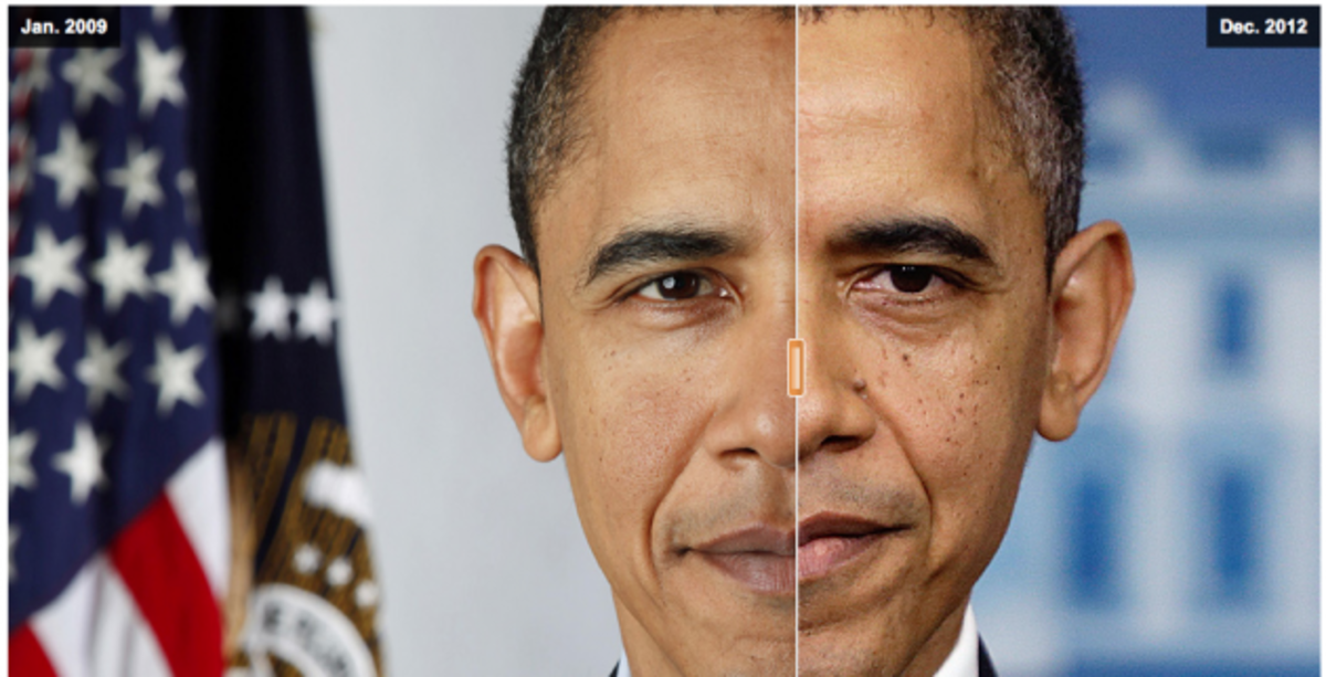 Γέρασε ο Ομπάμα! Φωτογραφίες που δείχνουν πόσο …βαριά είναι η Προεδρία