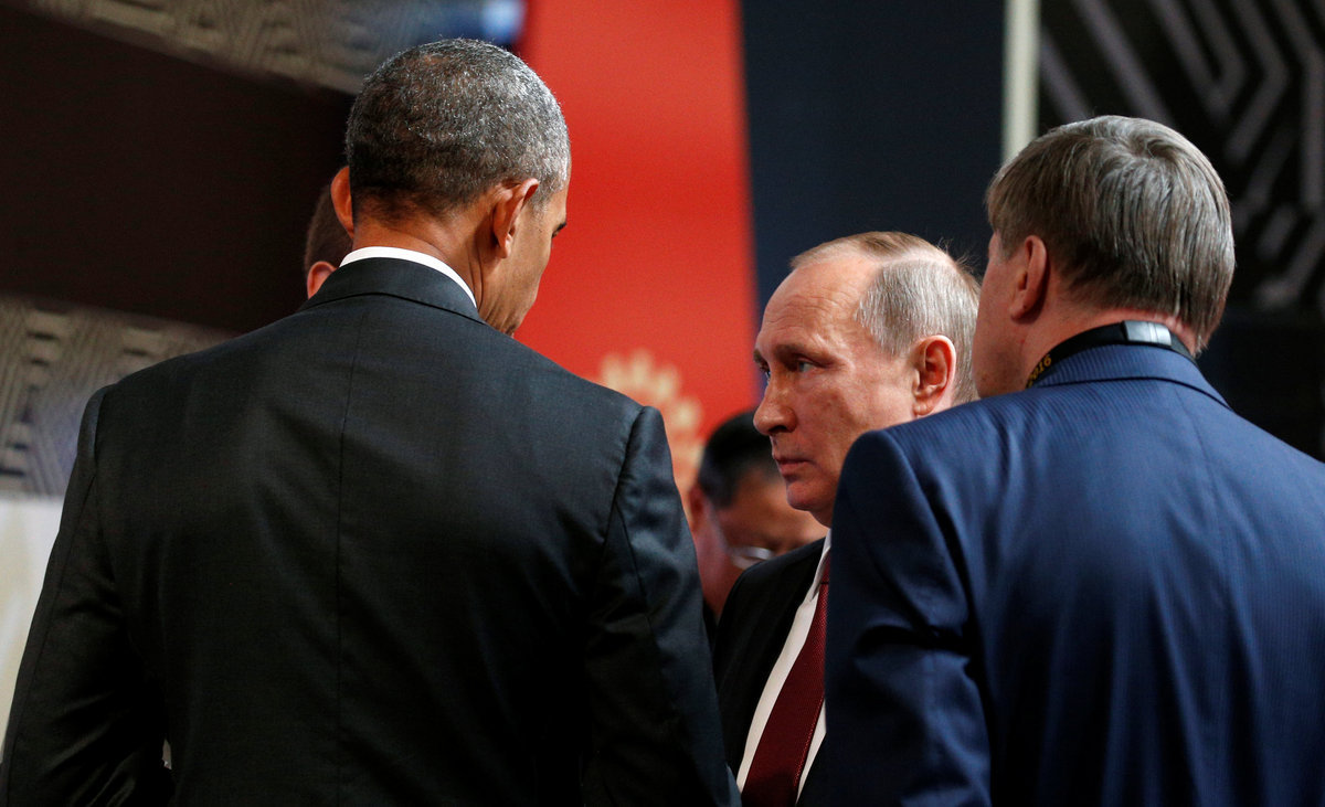 Ομπάμα – Πούτιν: Συνάντηση στα… όρθια [pics]